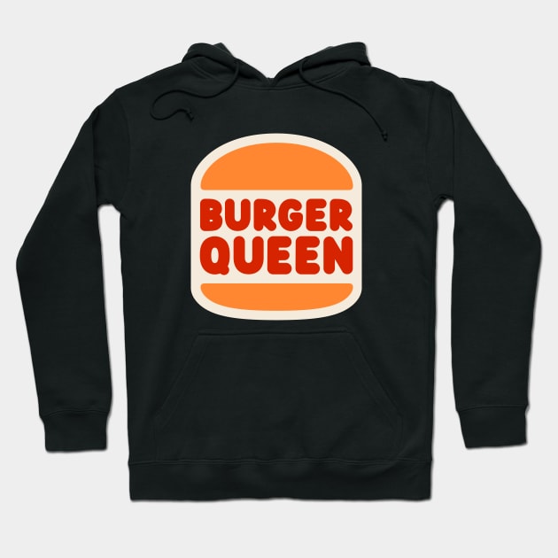 Burger Queen Hoodie by Badgirlart